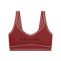 Women’s Topstitching Yoga Sports Bra
