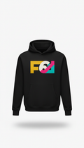 Matte Black Graphic Hoodie