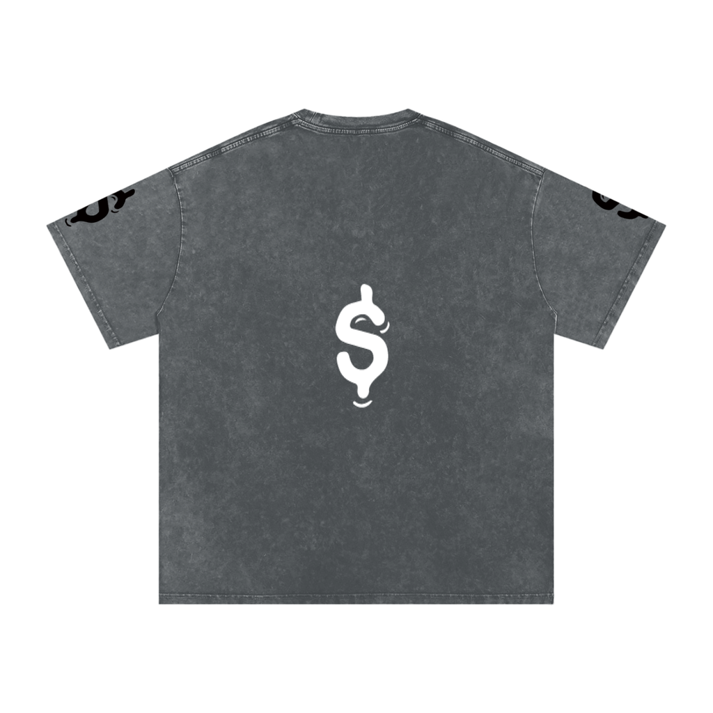 Cash evolved inc snow washed t-shirt