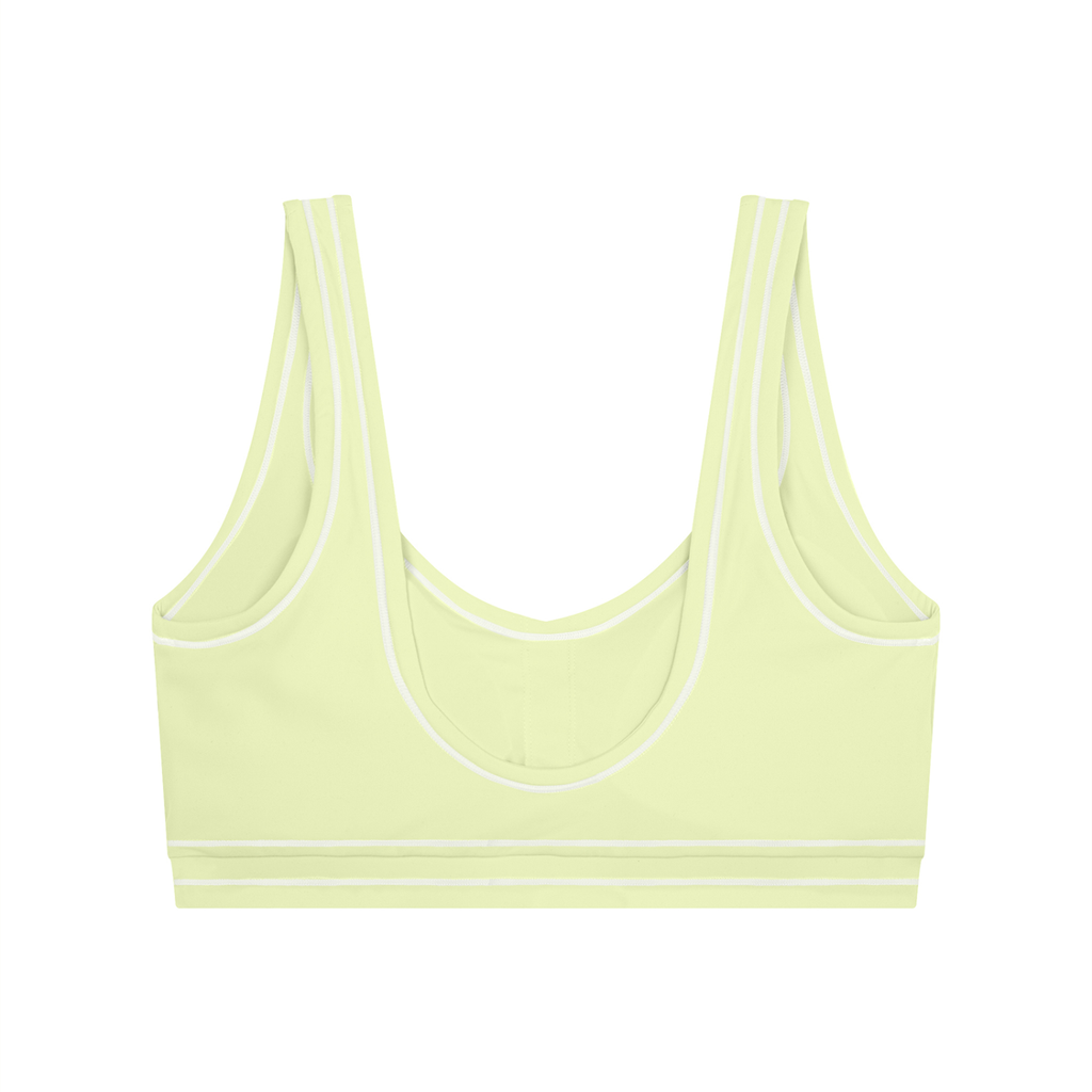 Women’s Topstitching Yoga Sports Bra
