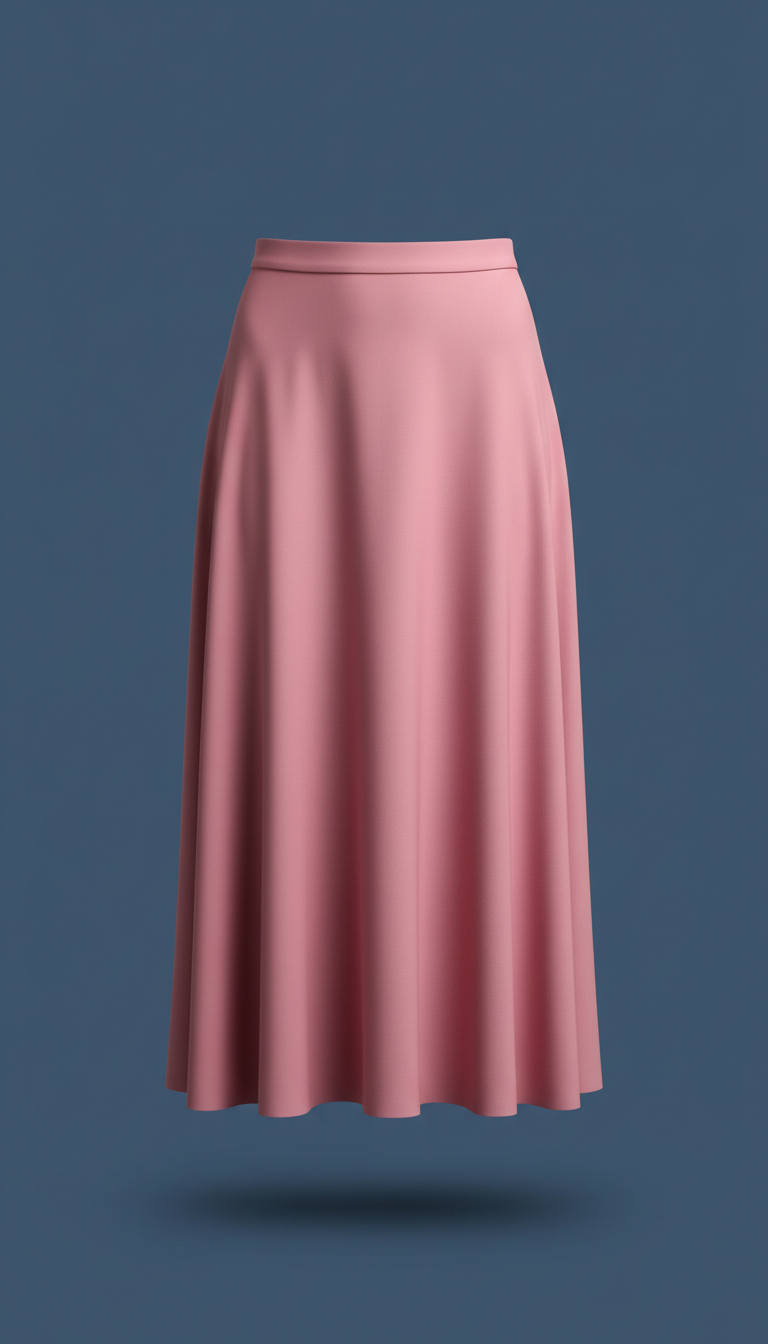 Punch Pink Mini Skirt