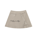High-Waist Pocketed A-Line Skirt